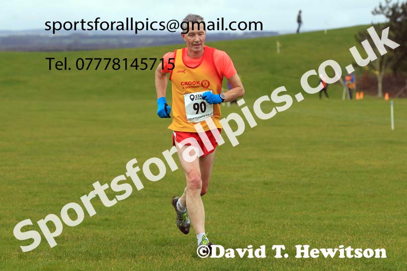 Womens 35+ and Mens 65+ 2023 NEMAA Cross Country, Croft Circuit, North Yorkshire. Photo: David T. Hewitson/Sports for All Pics